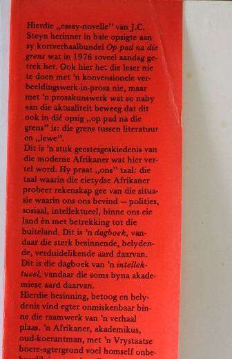 Dagboek van 'n Verraaier deur J.C. Steyn
