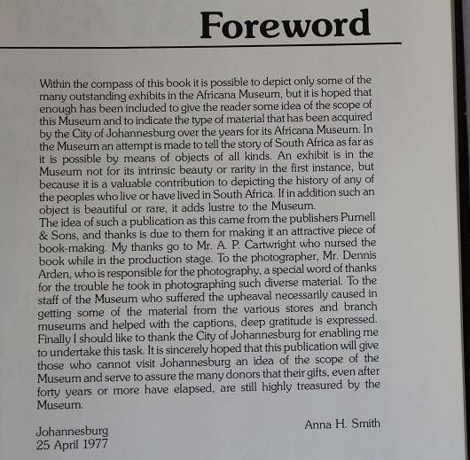 Treasures of the Africana Museum by Anna H. Smith