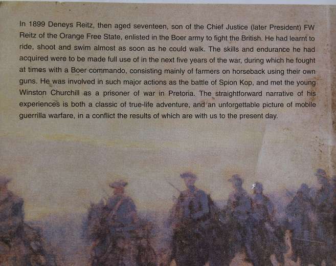 Commando by Deneys Reitz. A Boer journal of the Anglo-Boer War.