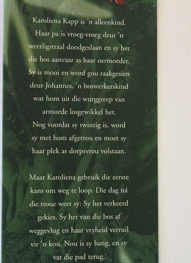 Toorbos deur Dalene Matthee