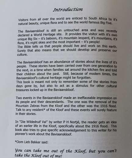 Baviaanskloof Stories by J.C. Scheltema. Signed !