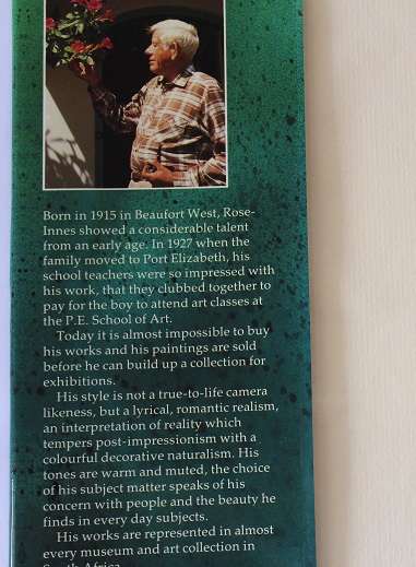 The Art of Alexander Rose-Innes by Martin Bekker