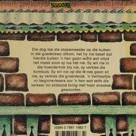 Die Stasiemeester se hen deur Jenny Seed.Jeugboek