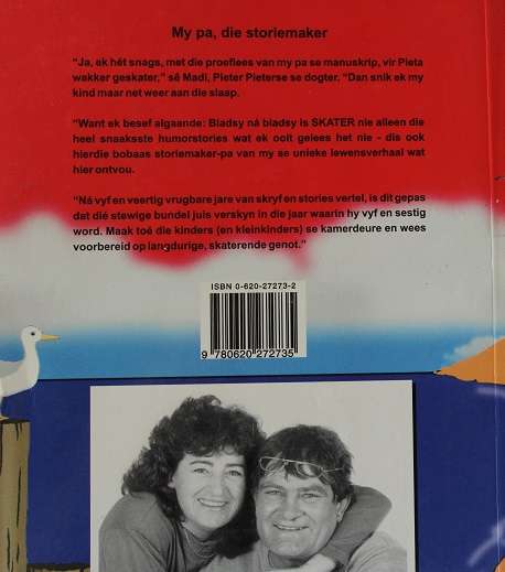 Skater deur Pieter Pieterse. 80 laggende stories. Geteken !!