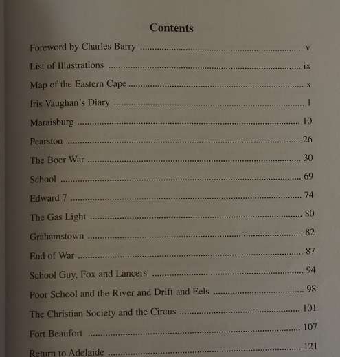 The diary of Iris Vaughan. Life in the Eastern Cape during the Anglo-Boer War