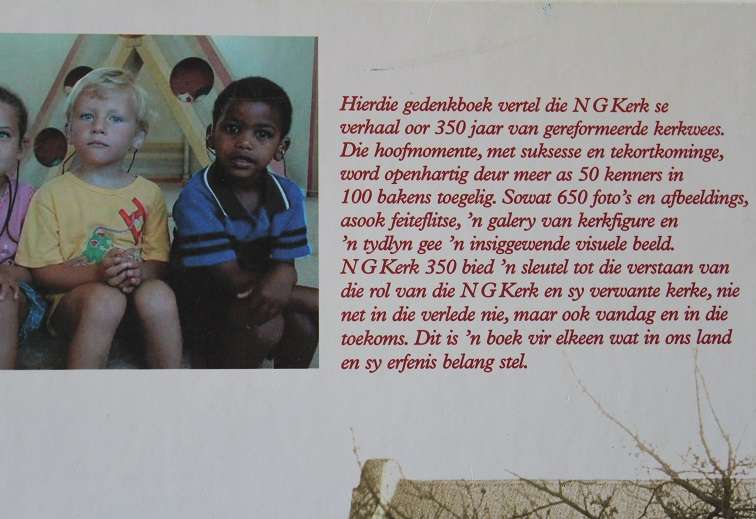 N G Kerk 350 hoofredakteur George Hofmeyr