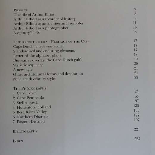 A Cape Camera by Hans Fransen. The architectural beauty of the Old Cape.