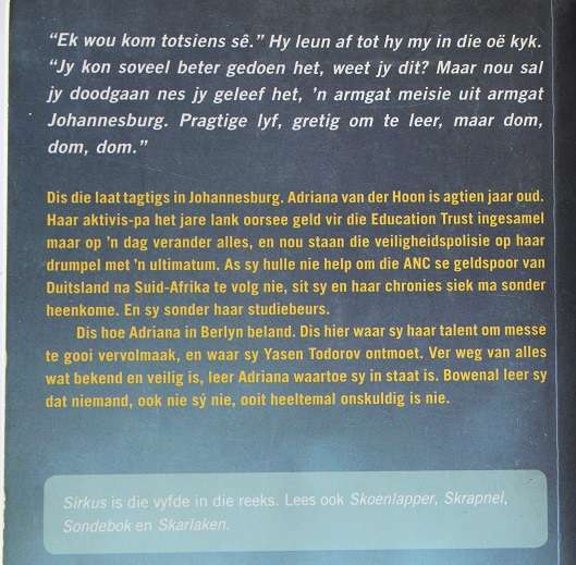 Sirkus deur Irma Venter