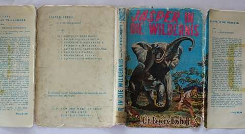 Jasper in die Wildernis deur C.F. Beyers Boshoff. Jasper reeks nr. 8