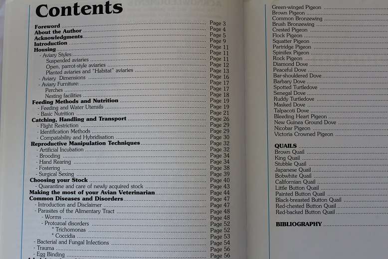 A guide to Pigeons, Doves & Quail by Danny Brown. Their management, care & breeding.