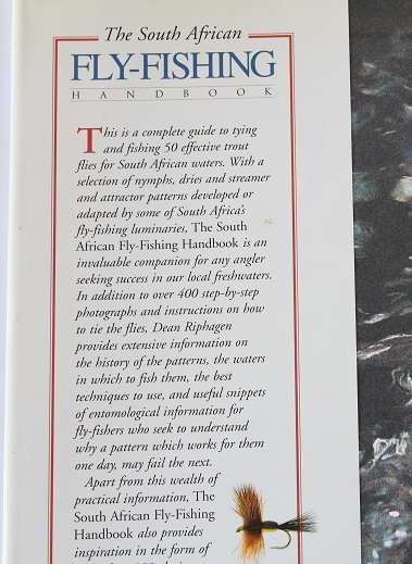 The South African Fly -Fishing handbook by Dean Riphagen. Inscribed!!