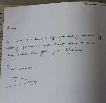 The South African Fly -Fishing handbook by Dean Riphagen. Inscribed!!