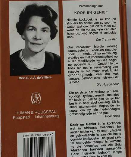 Kook en Geniet deur S.J.A. de Villiers