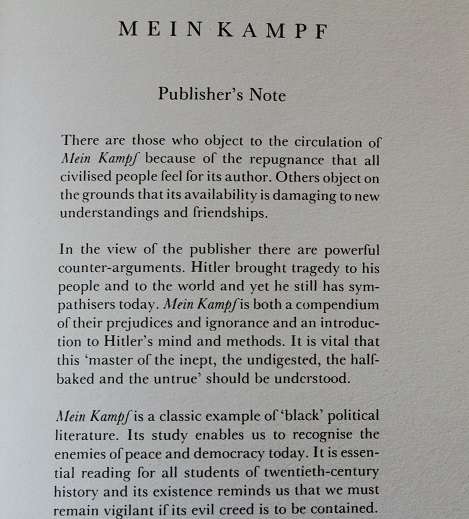 Mein Kampf by Adolf Hitler