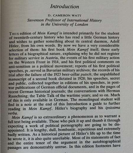 Mein Kampf by Adolf Hitler