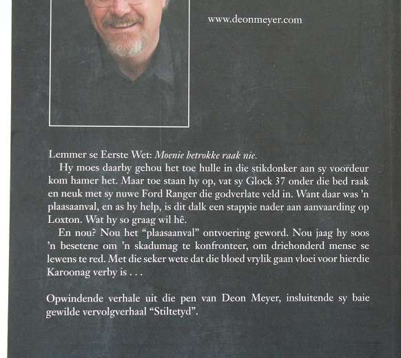 Karoonag en ander verhale deur Deon Meyer