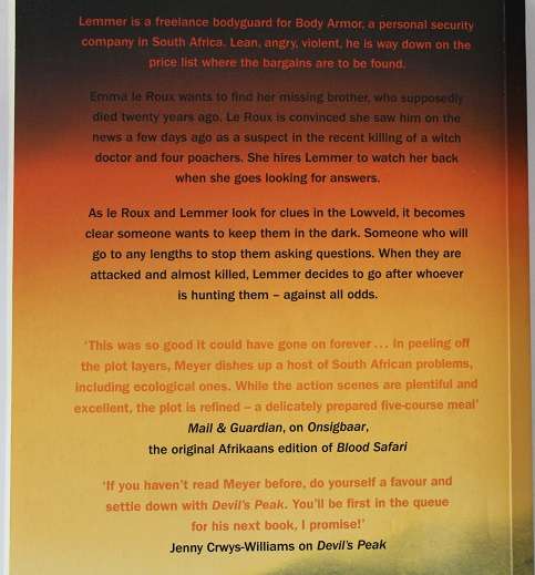 Blood Safari by Deon Meyer