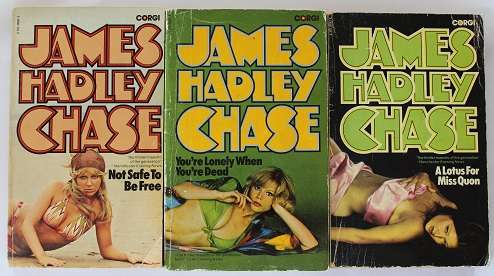 3 X James Hadley Chase books