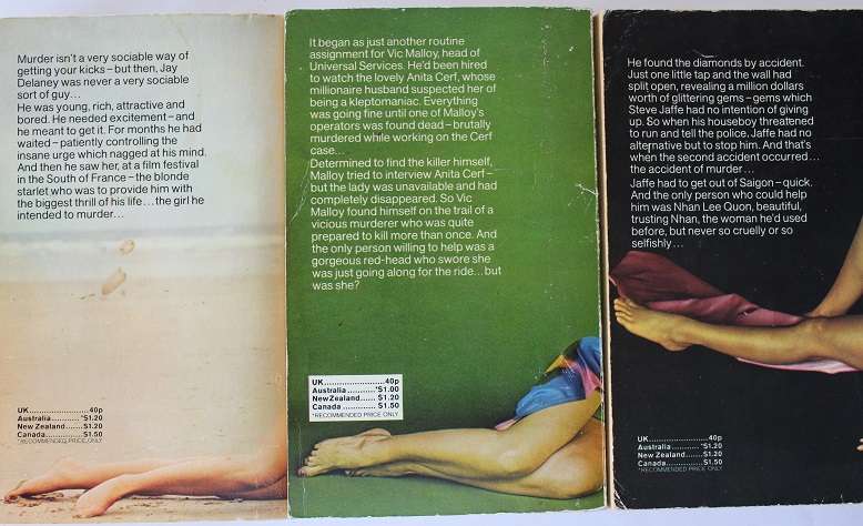 3 X James Hadley Chase books