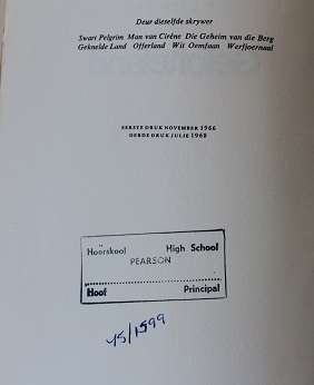 Gelofteland deur F.A. Venter