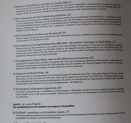 Die Boer se Roer tot vandag deur Felix Lategan en Dr. Lucas Potgieter.