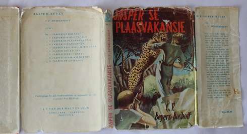 Jasper se plaasvakansie deur C.F. Beyers Boshoff. Jasper reeks nr. 3