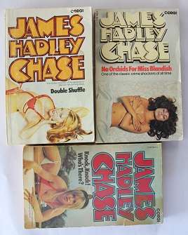 3 X James Hadley Chase books