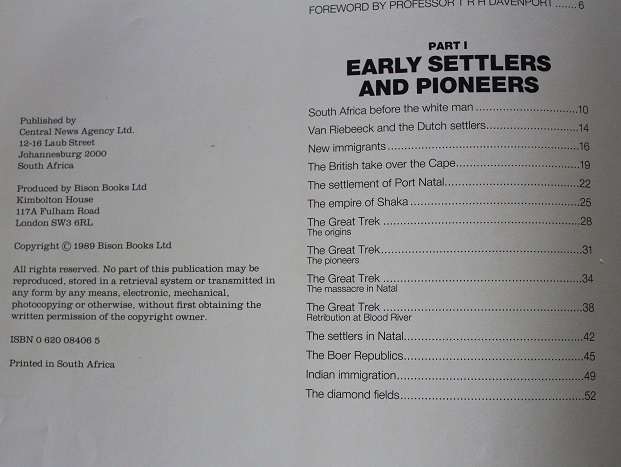 Pictorial history of South Africa by Antony Preston