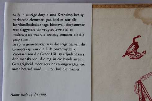 Die Uile van Kranskop deur Cor Dirks