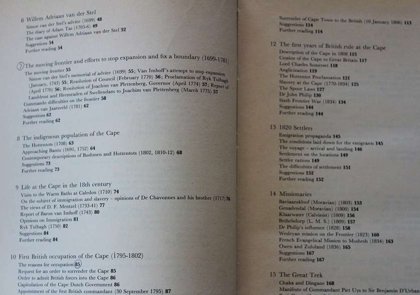 From Dias To Vorster by Gordon-Talbot. Source material on South African history 1488-1975