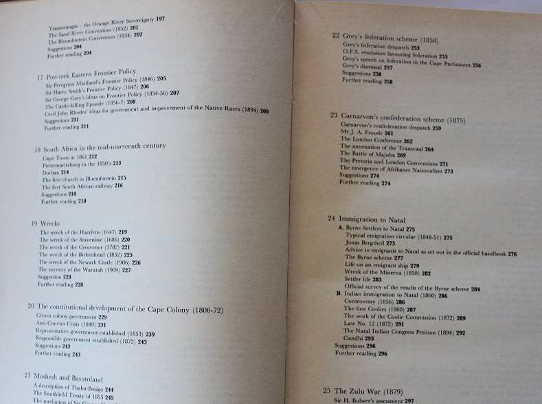 From Dias To Vorster by Gordon-Talbot. Source material on South African history 1488-1975