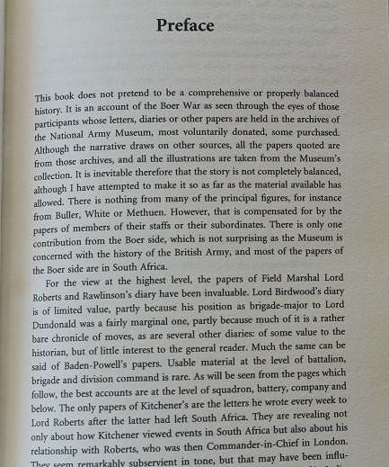 The Nasional army museum book of The Boer War by Lord Carver