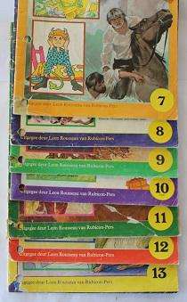 30 Volledige stel Storieman boekies plus 30 Storieman kassette deur Leon Rousseau 1985