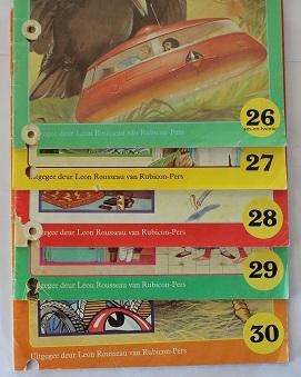 30 Volledige stel Storieman boekies plus 30 Storieman kassette deur Leon Rousseau 1985