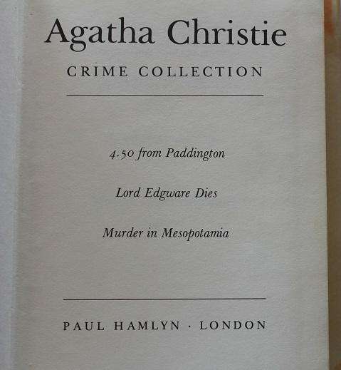 Agatha Christie crime collection