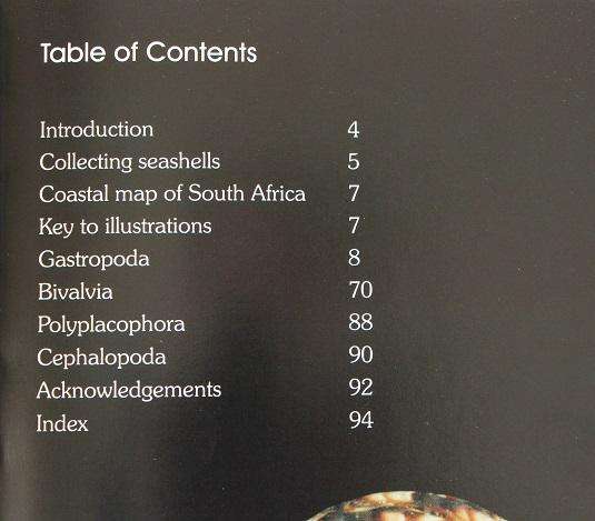 Field guide to South African Seashells Cape Region by Alwyn P. Marais