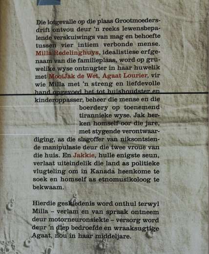 Agaat deur Marlene van Niekerk