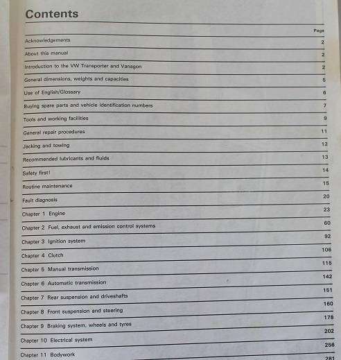 VW Transporter 1979 to 1982 models. Haynes owners workshop manual.
