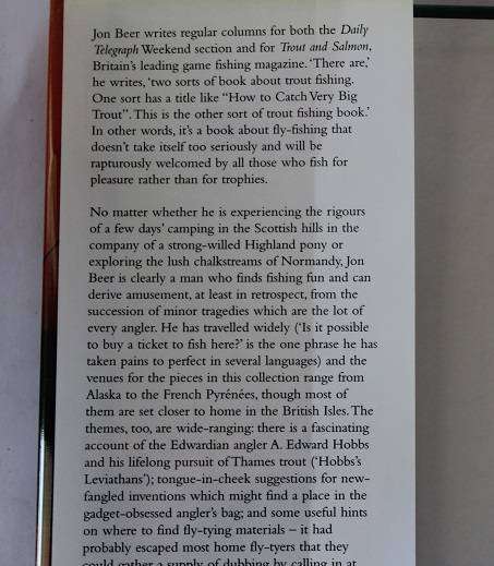 Gone Fishing by Jon Beer. Adventures in pursuit of wild trout.