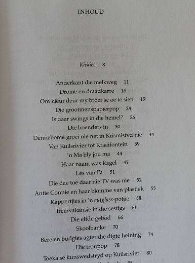 Die dag toe ons krismis gaan soek het deur Wini Esterhuizen. Kort verhale