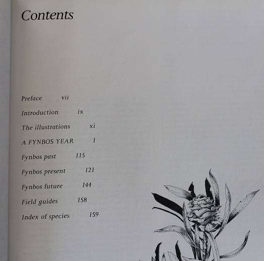 A Fynbos Year- text by Michael Fraser illustrated by Liz McMahon