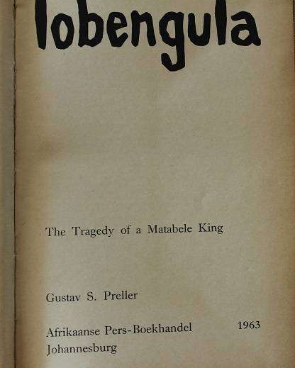 Lobengula by Gustav S. Preller
