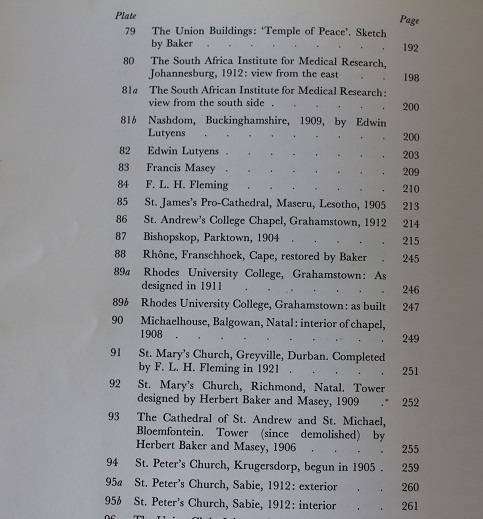 Herbert Baker in South Africa by Doreen E. Greig
