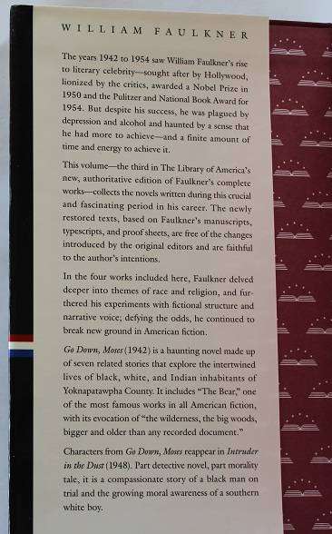 Faulkner Novels 1942-1954 by William Faulkner