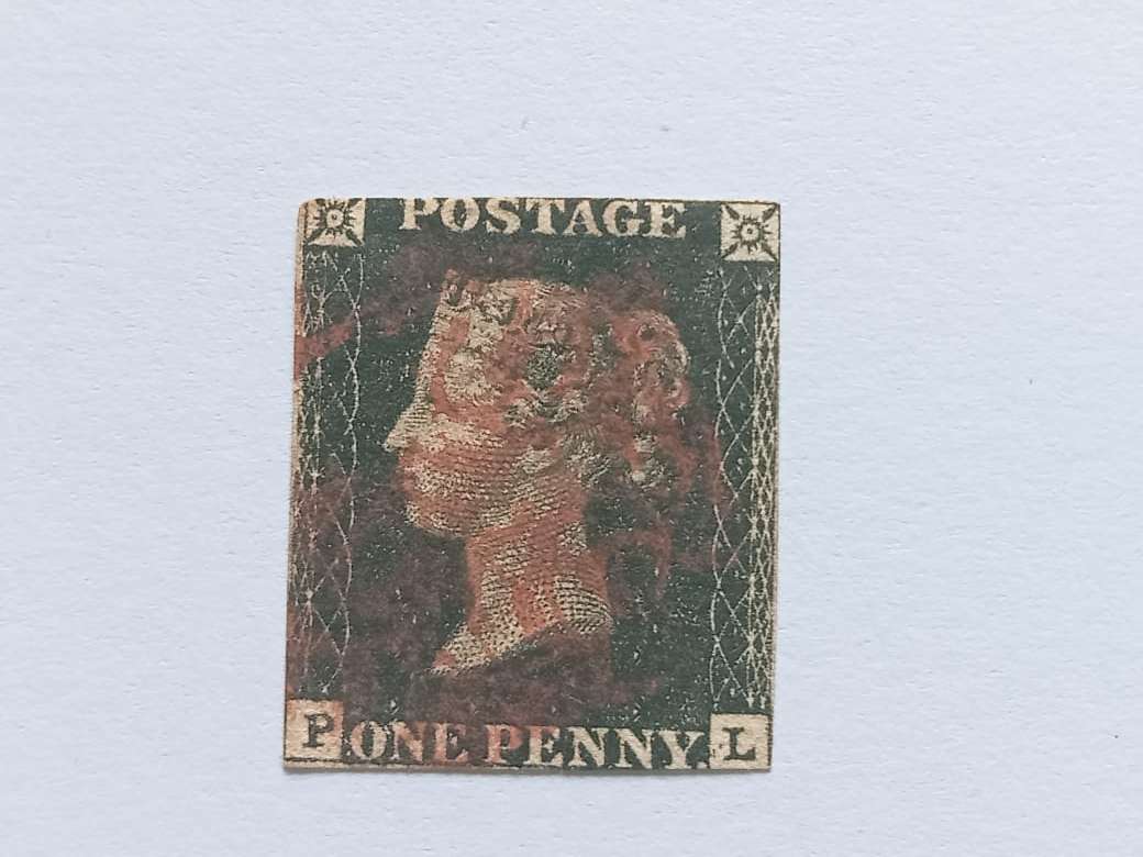 Queen Victoria, Single, Used, Penny Black, 3 good margins