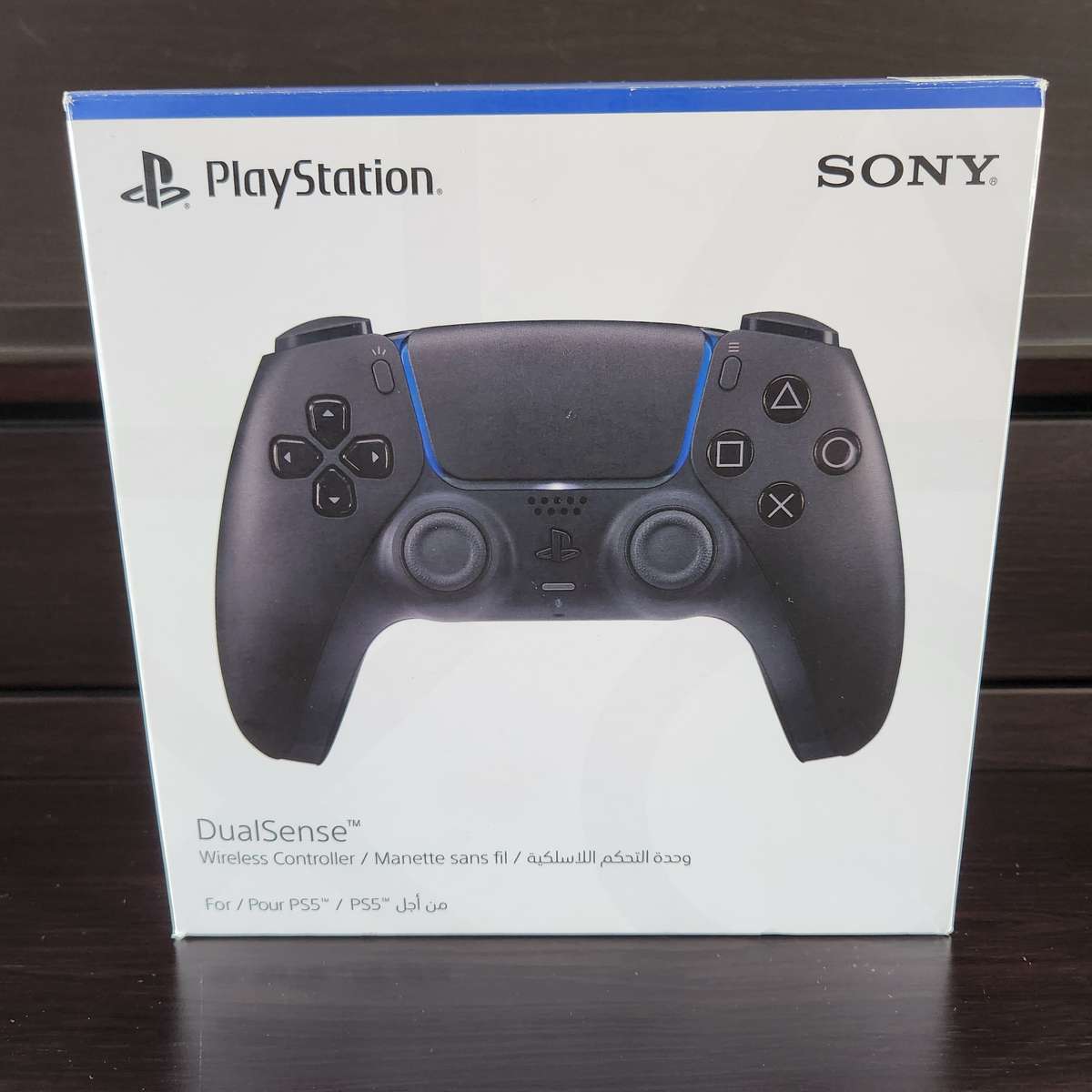 PlayStation 5 (PS5) DualSense Wireless Controller - Midnight Black
