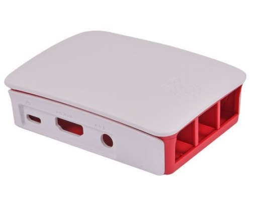 Raspberry Pi 3 Model B Red/White Official Case 16GB SD Storage