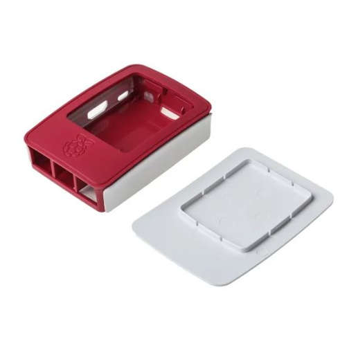 Raspberry Pi 3 Model B Red/White Official Case 16GB SD Storage