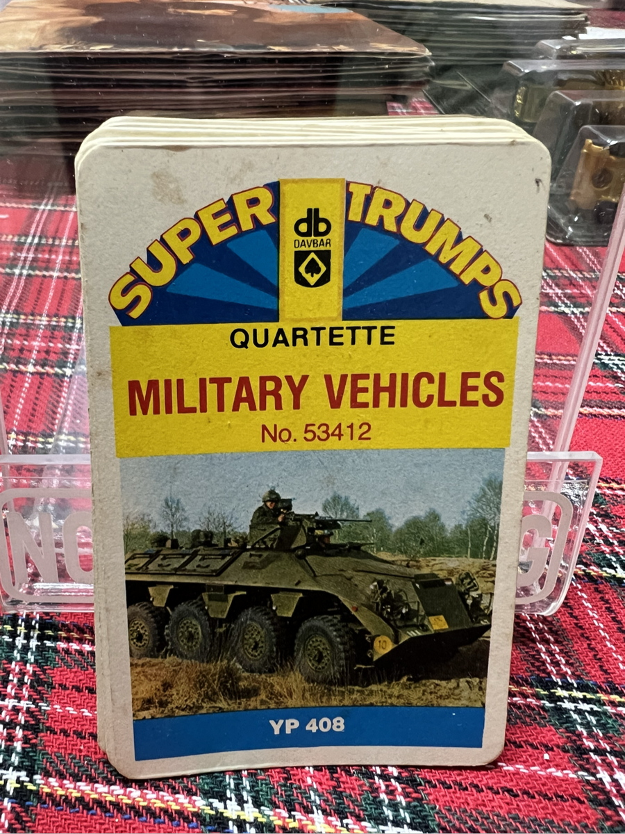 Vintage Super Trump Cards - 4 Complete Packs