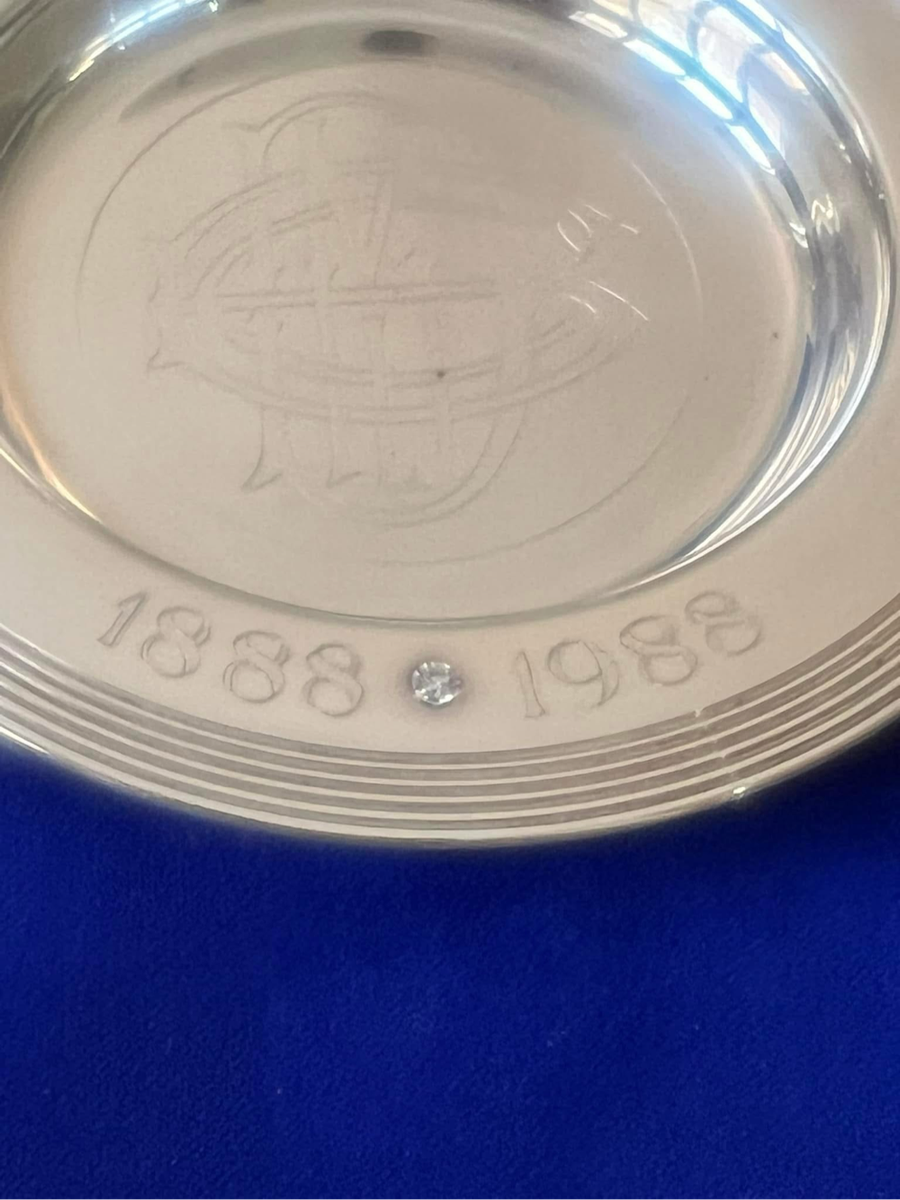 Silver & Diamond Bowl